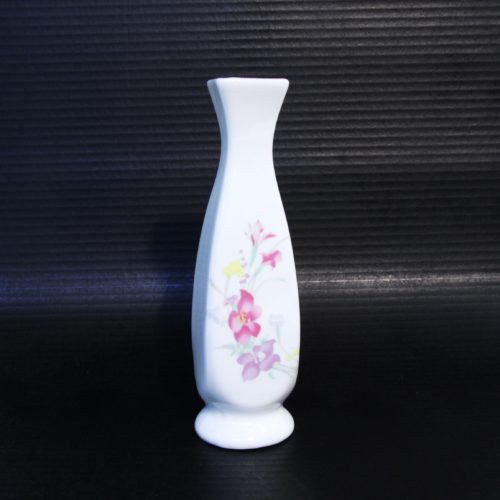 Vase carré soliflore Blanc