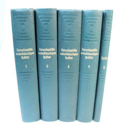 Encyclopédie autodidacte Quillet (5 volumes)