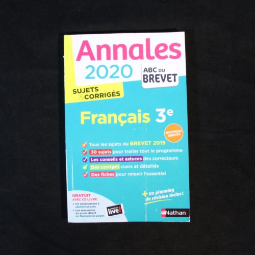 Livre, Annales 2020