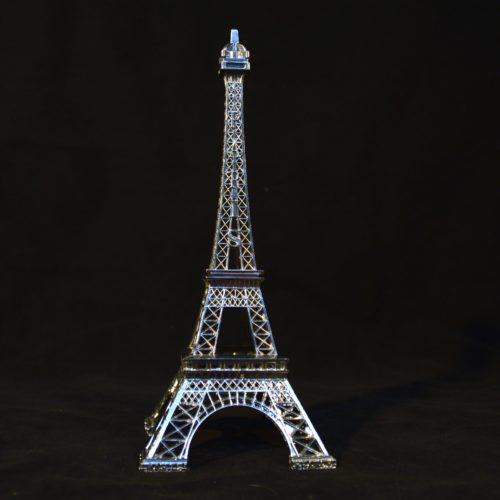 Tour Eiffel déco argentée