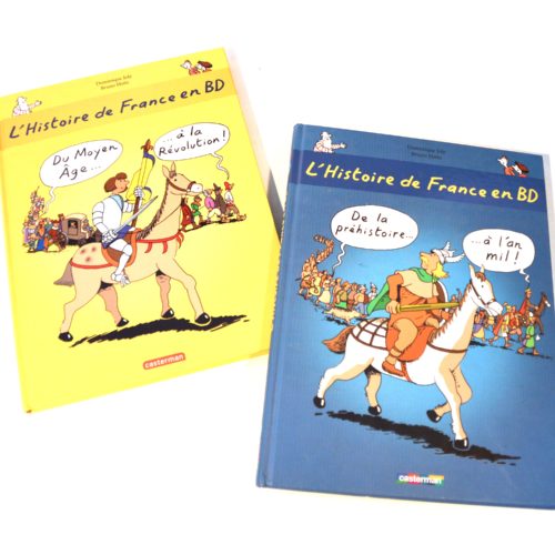 L’histoire de France en BD (2 volumes)