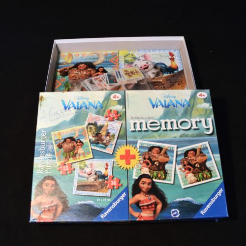 Disney Vaiana puzzles + memory