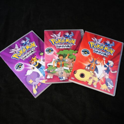 Lot de 3 DVD pokémon diamond and pearl