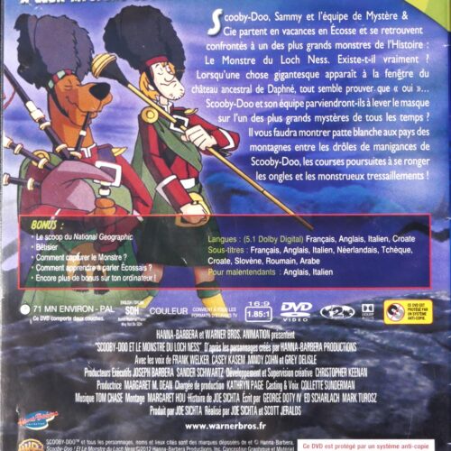 Scooby-Doo et le monstre du Loch Ness DVD