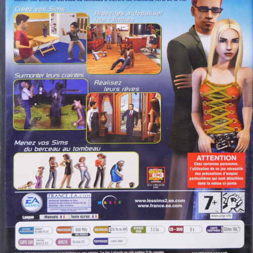 Les Sims 2 + 3 CD d’objets