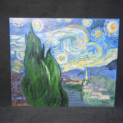 tableau Vincent Van Gogh Nuit étoilée imitation