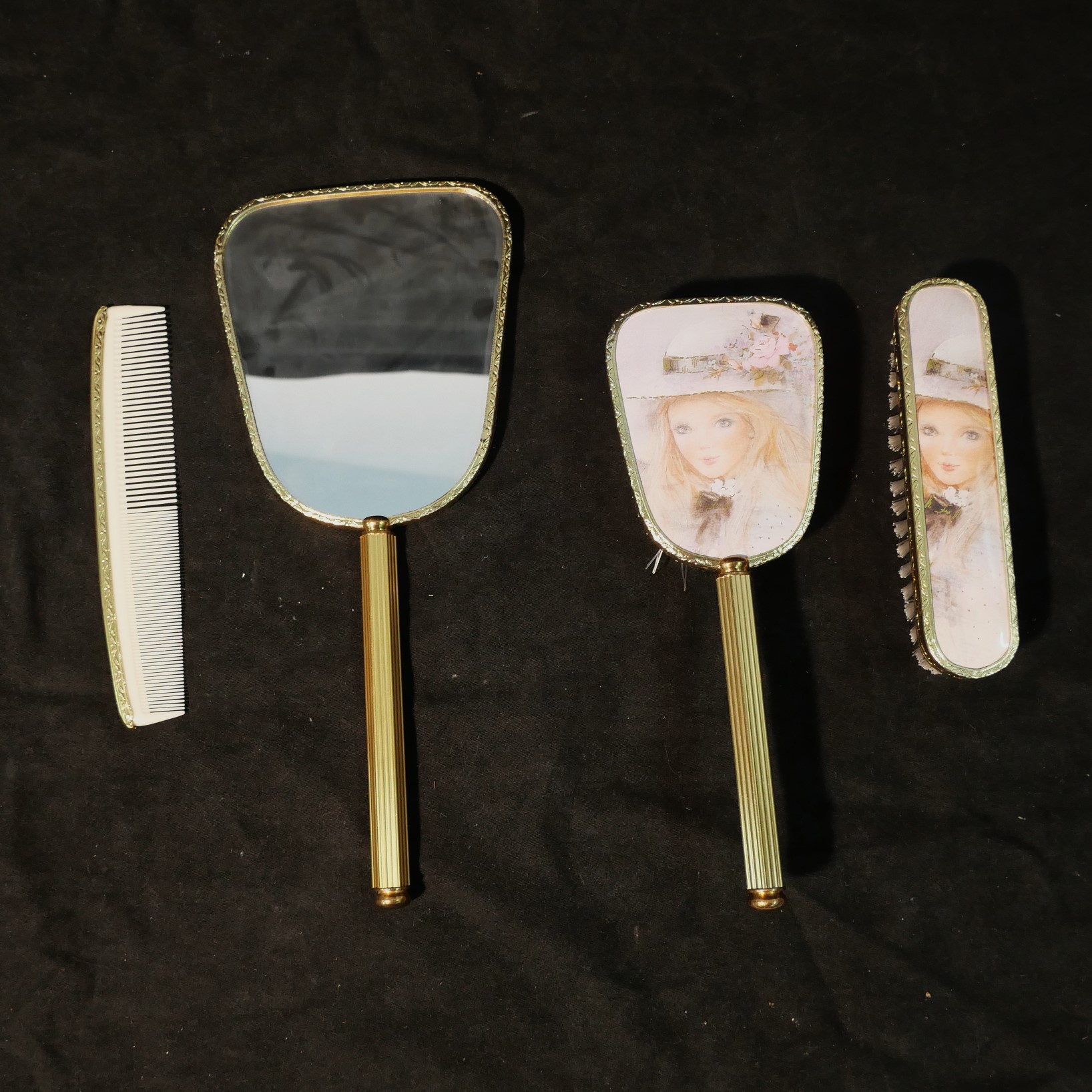 Set de brosse vintage