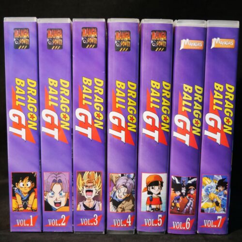 Lot Dragon Ball GT Vol 1 à 7 VHS