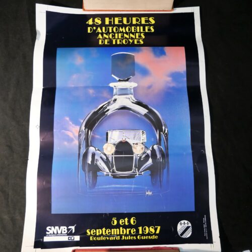 Affiches 48h auto anciennes Troyes