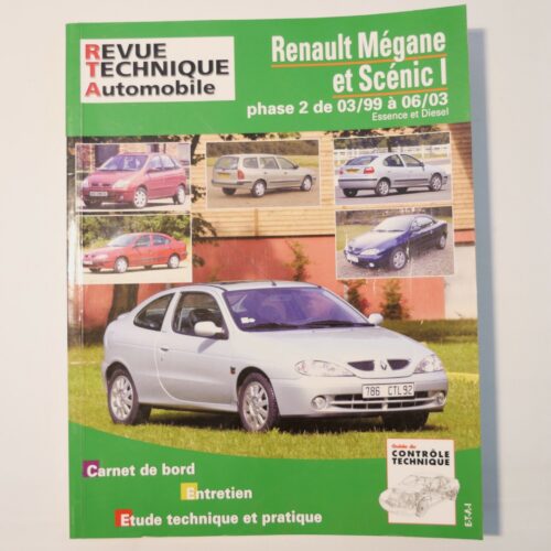 Manuel d’entretien – Renault Mégane et Scénic I