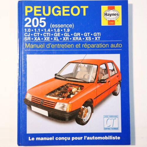 PEUGEOT 205 (essence) – Manuel d’entretien er réparation auto