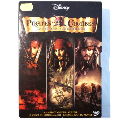 DVD Pirates des Caraïbes – La trilogie