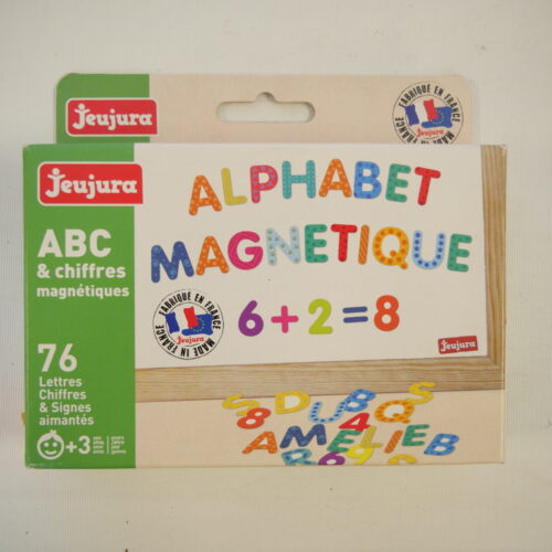 76 magnets ABC et chiffres – Jeujura