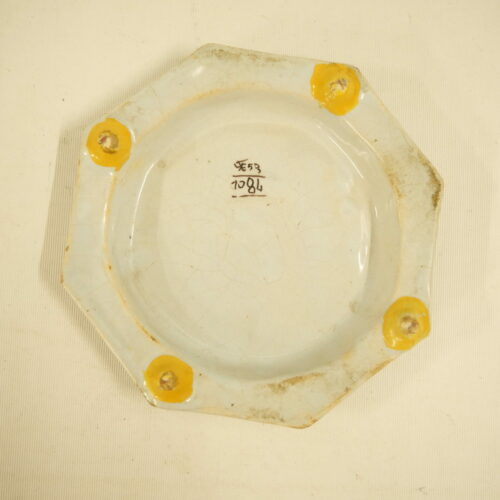 Dessous de plat faience de Dèsvres Armoiries de BRETAGNE