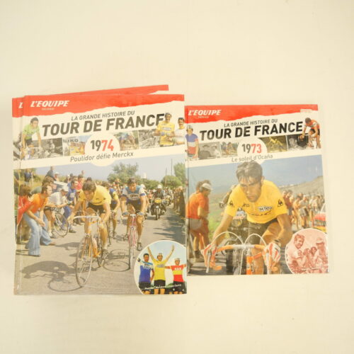 Lot de 12 livres hors-série sur le Tour de France