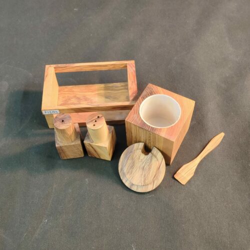 Salière Poivrière en bois