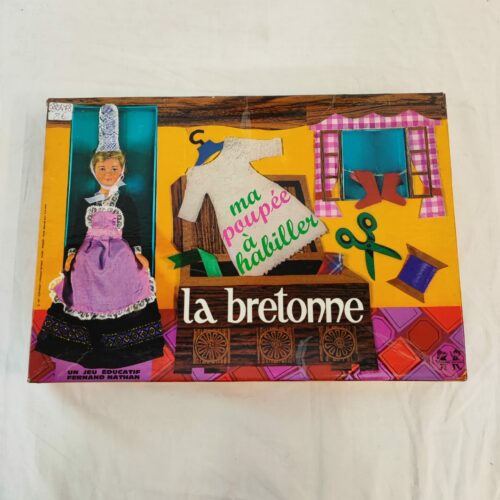 LA BRETONNE JEU ÉDUCATIF VINTAGE