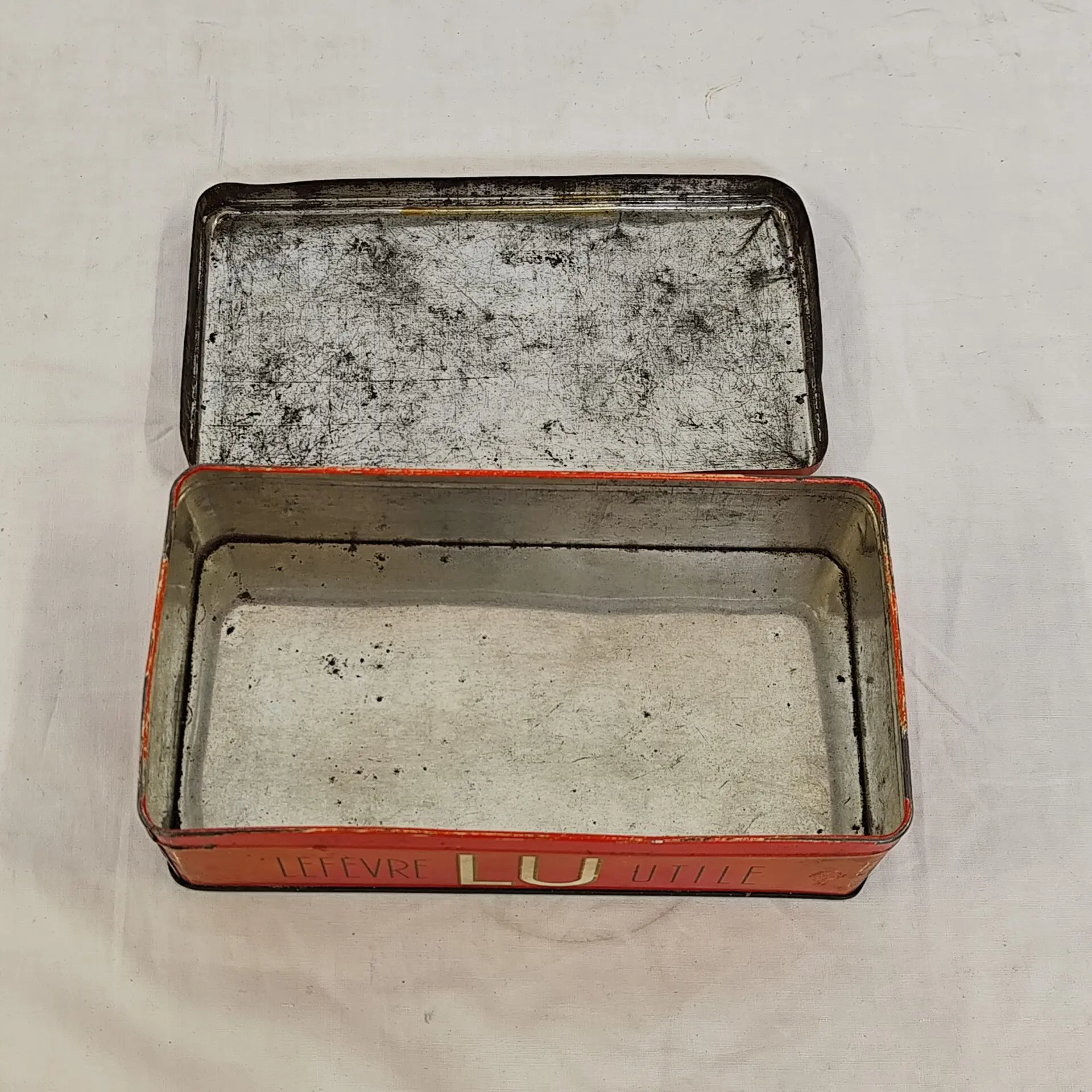 Lot De 2 Boîtes En Étain Rectangulaires - Récipients Vides Pour Biscuits, Bonbons - Stockage Et Cadeau - 8
