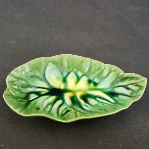Coupelle feuille de chou vintage