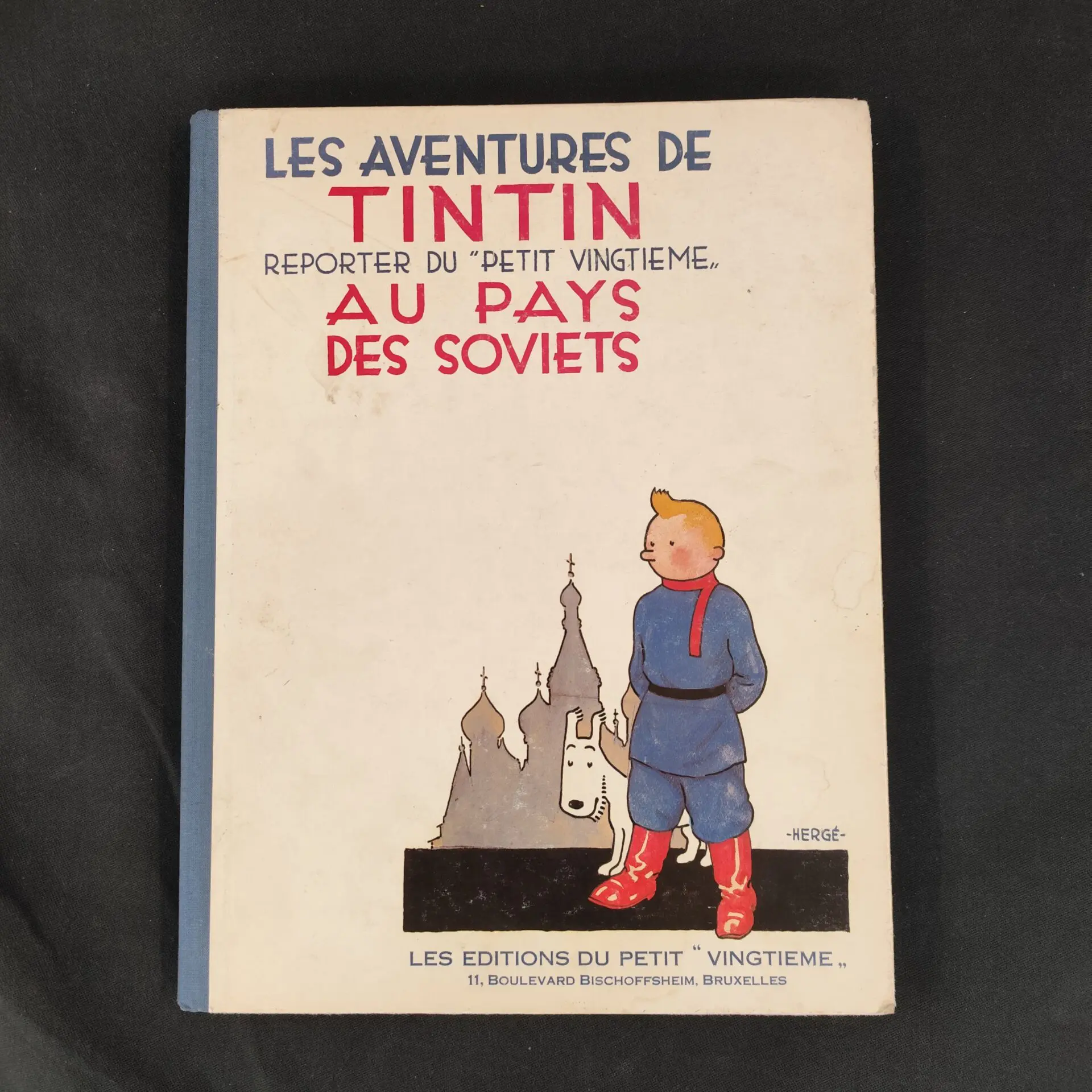 Cartable Ancien Tintin Chez Les Soviets - Hergé/Moulinsart - Multifonction 2001 - Neuf Scellé