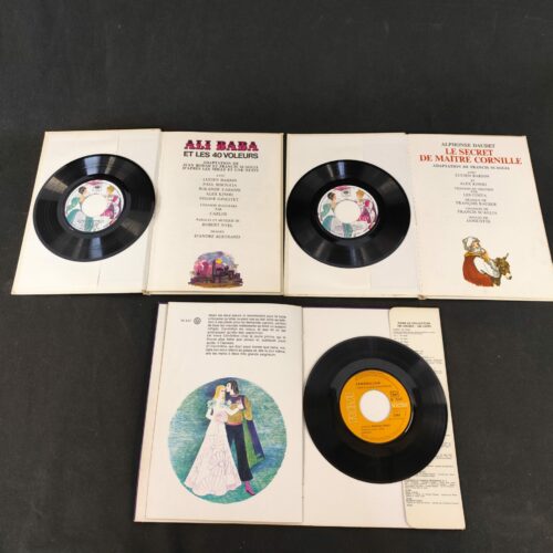 Lot de 3 disques livres