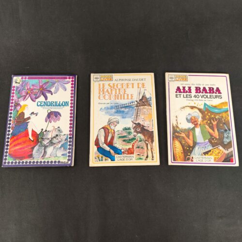 Lot de 3 disques livres
