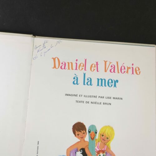 Lot de 3 livres « Daniel et Valérie »