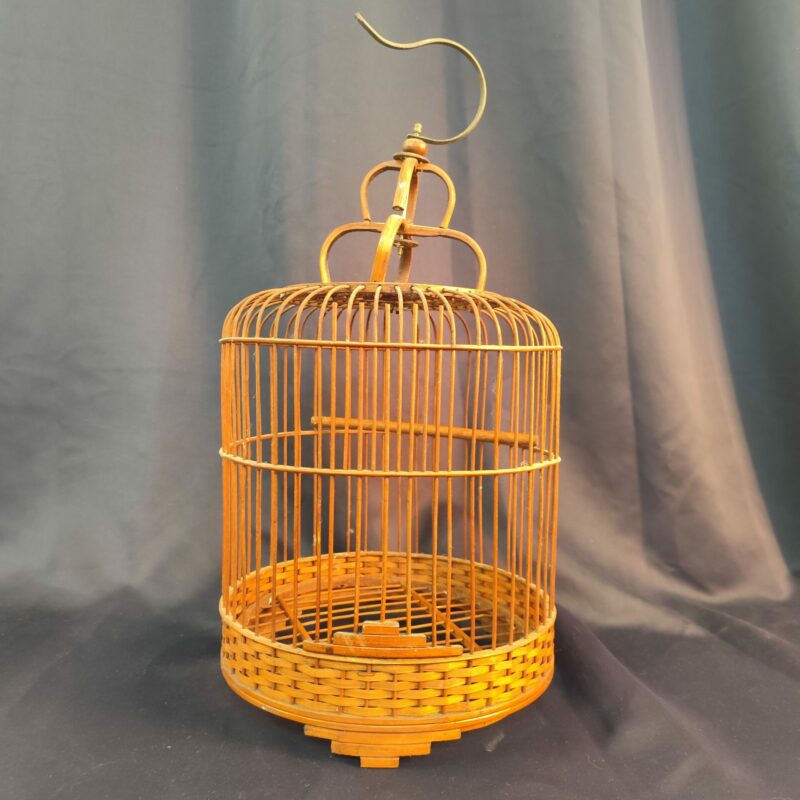 Cage à oiseaux en rotin – Image 3