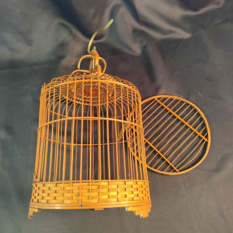Cage à oiseaux en rotin – Image 5