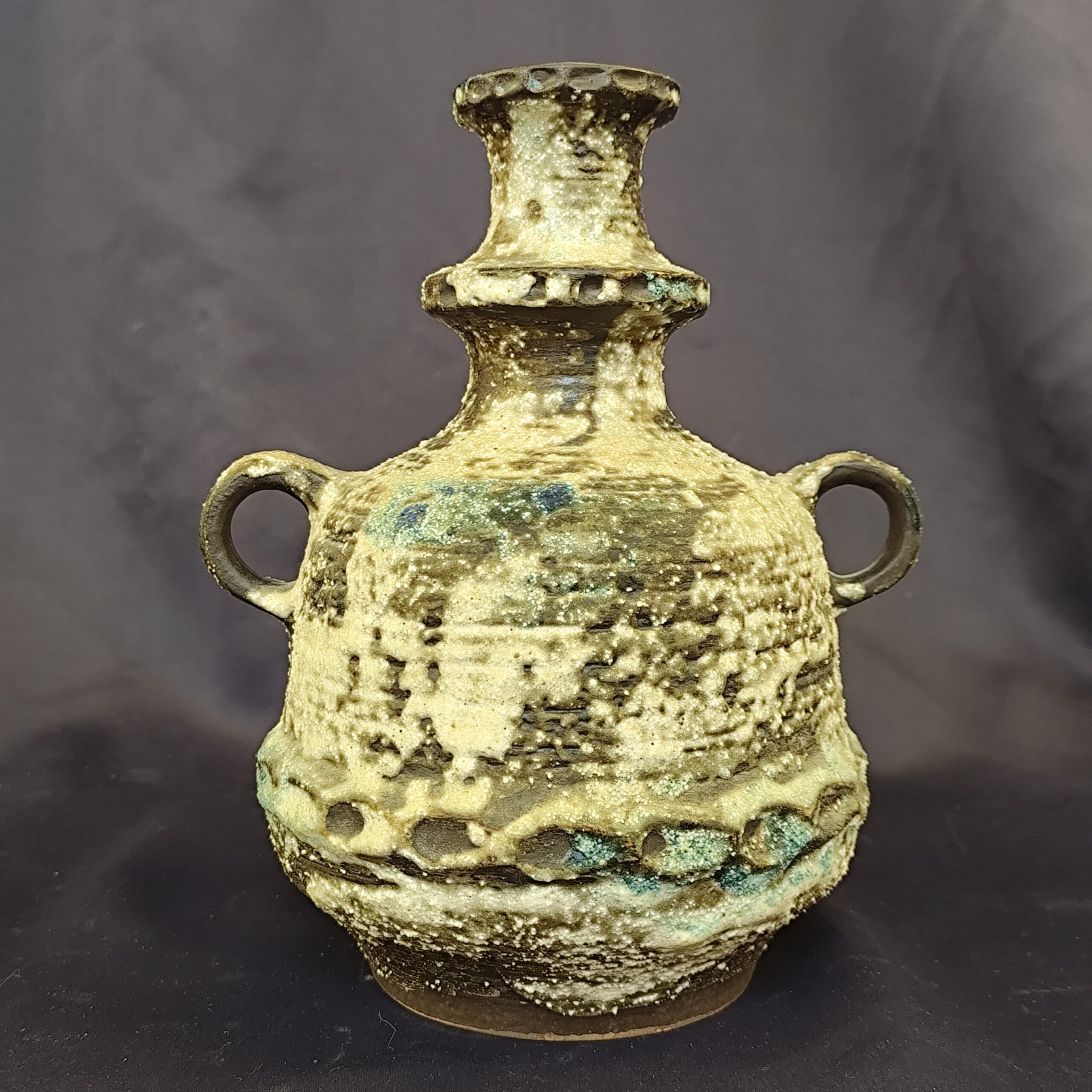 Vase « Fat Lava » vintage – Carstens Tönnieshof, West Germany