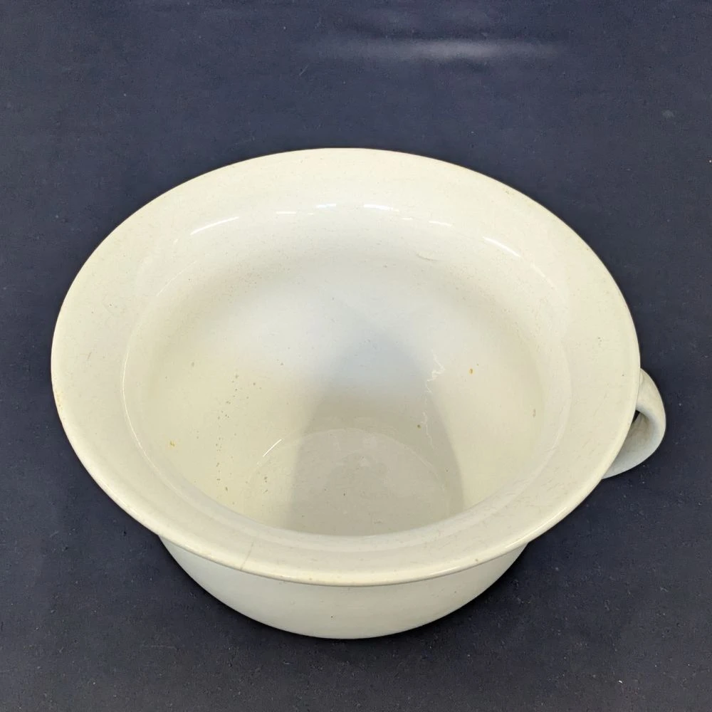 Ancien Pot De Chambre Miniature En Porcelaine De Choisy-le-Roi – Dinette Ancienne Rare